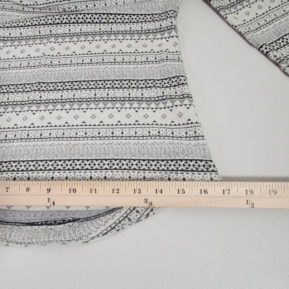 Columbia Women's Gray‎ Fair Isle Henley Long Sleeve Shirt Size Medium - Picture 10 of 10